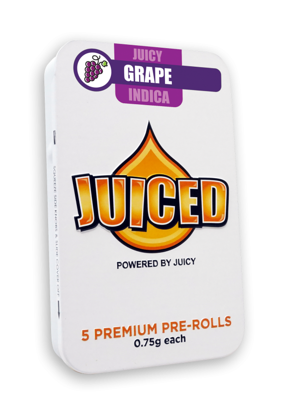 Grape Flavored Pre-Roll (Indica) - 5-Pack