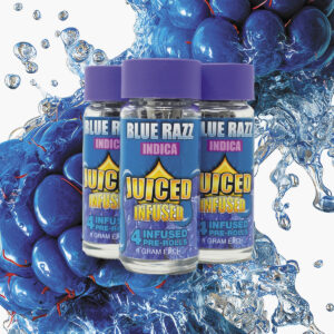 Blue Razz Donut Hole (Indica) - 4-Pack