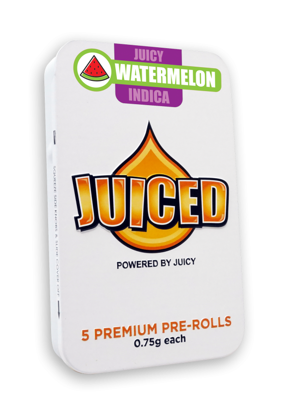 Watermelon Flavored Pre-Roll (Indica) - 5-Pack