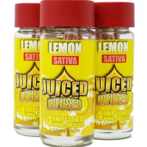 Lemon Infused Flavored Pre-Roll (Sativa) - 4-Pack
