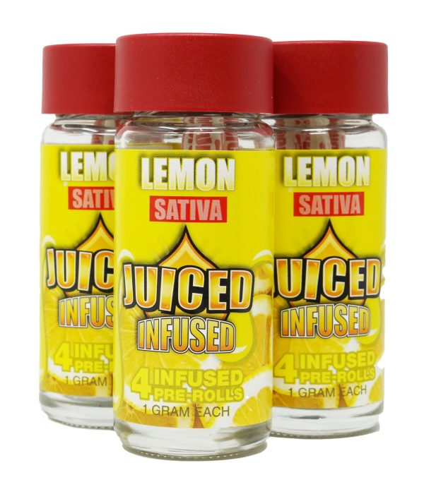 Lemon Infused Flavored Pre-Roll (Sativa) - 4-Pack
