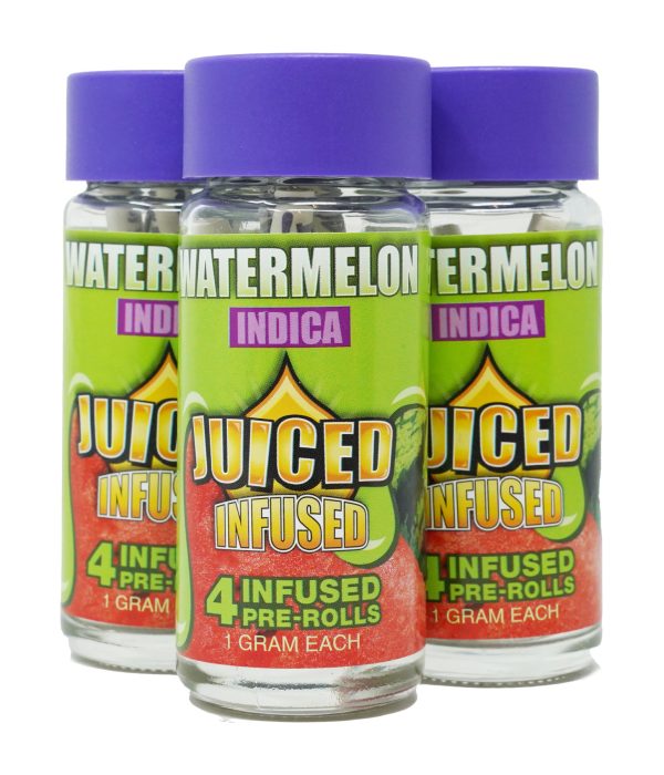 Watermelon Infused Flavored Pre-Roll (Indica) - 4-Pack